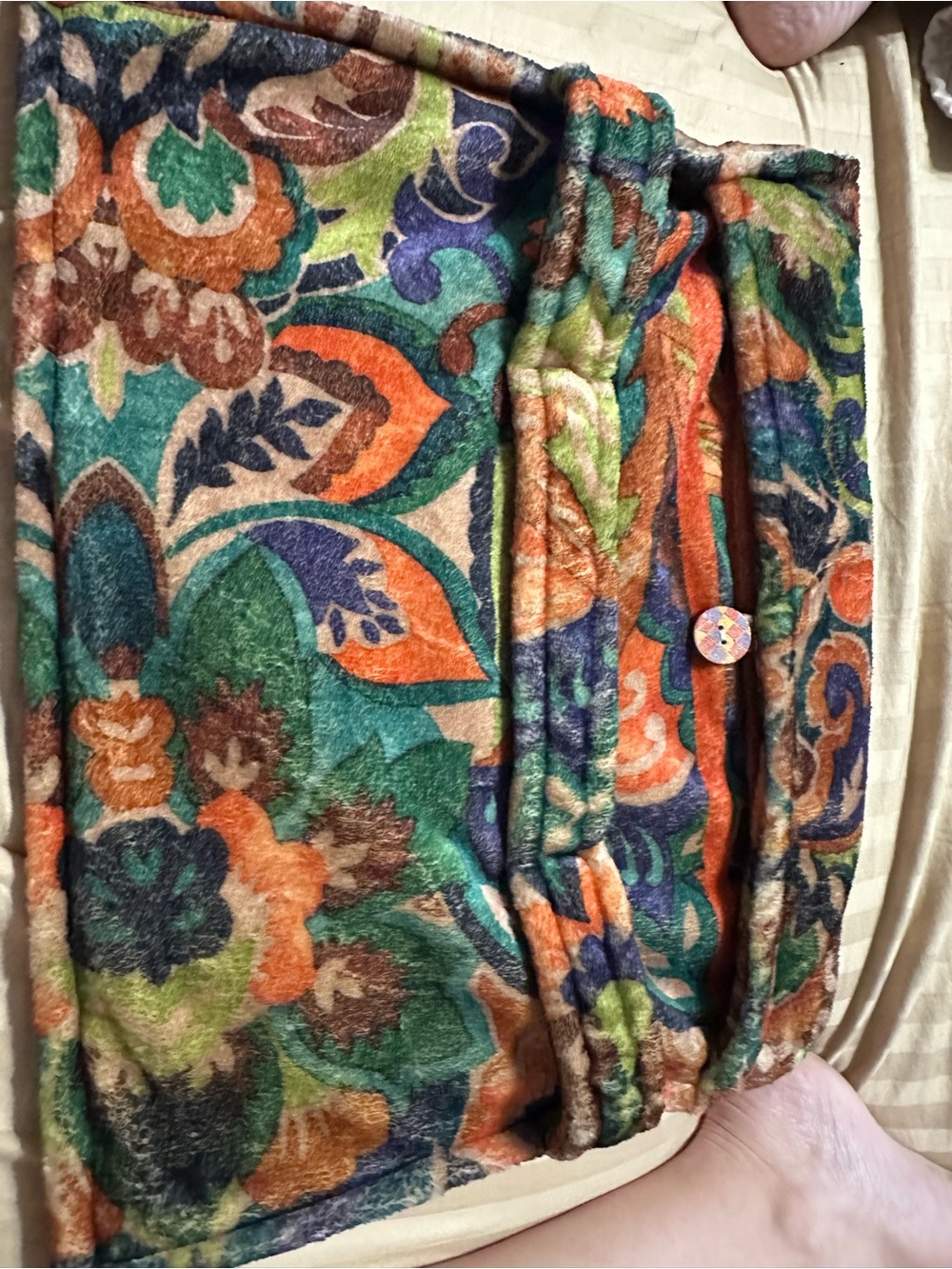 the Johnny Was Galliani Paisley Travel Blanket case - only